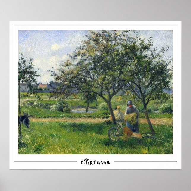 Poster d'art de Camille Pissarro Zedign #321-2 (Devant)
