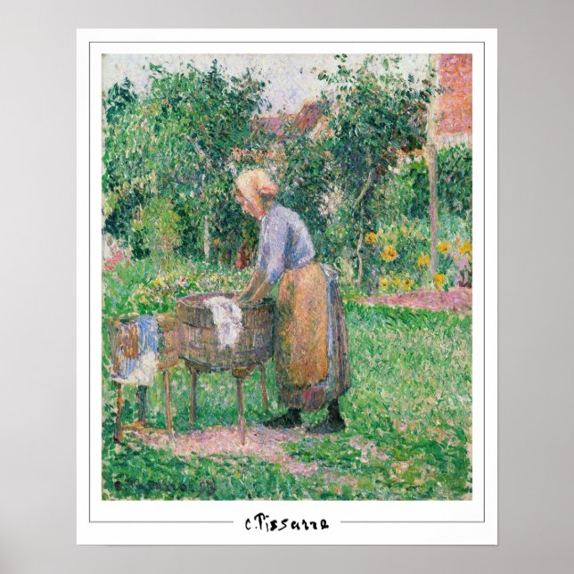 Poster d'art de Camille Pissarro Zedign #470 (Devant)