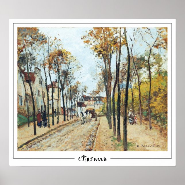 Poster d'art de Camille Pissarro Zedign #554 (Devant)