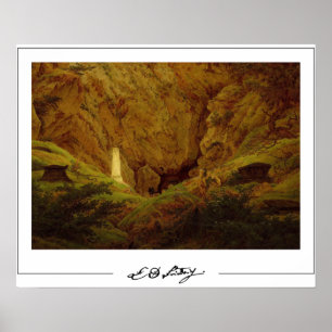 Poster d'art de Caspar David Friedrich Zedign #56