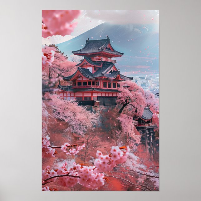 Poster d'art de la capitale japonaise antique (Devant)