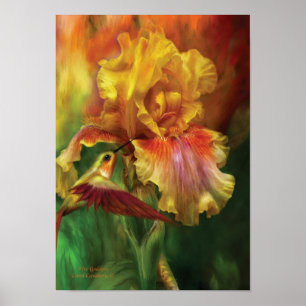 Poster d'art de la déesse du feu/Imprimer