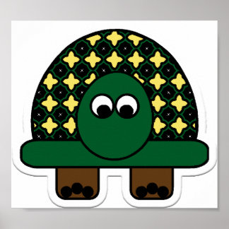 Poster d'art de la tortue
