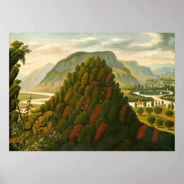 Poster d'art de la vallée du Connecticut Thomas Ch (Devant)
