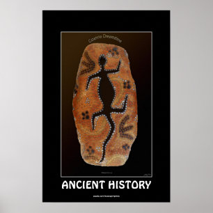 Poster d'art de style aborigène GOANNA Australian