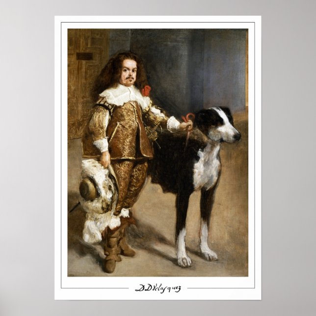 Poster d'art Diego Velázquez Zedign #108 (Devant)