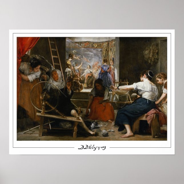 Poster d'art Diego Velázquez Zedign #59 (Devant)