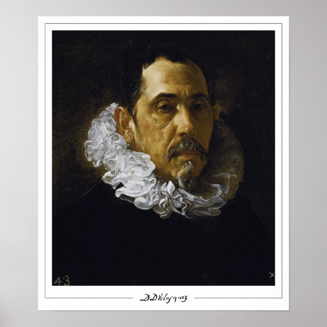 Poster d'art Diego Velázquez Zedign #73 (Devant)