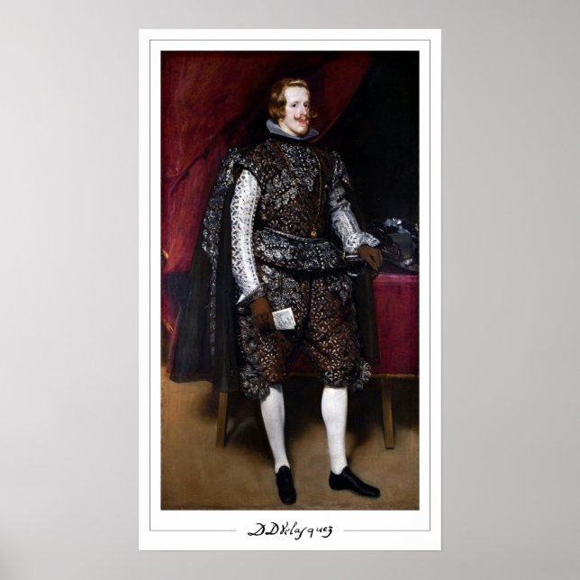 Poster d'art Diego Velázquez Zedign #75 (Devant)