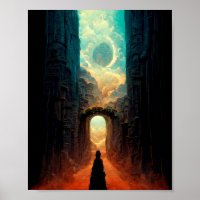 Poster d'art d'Imaginaire d'autre monde