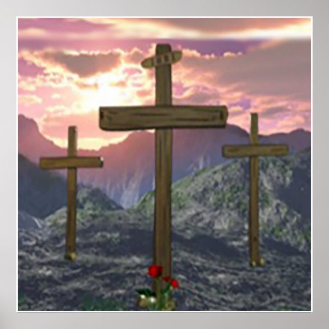 Poster d'art du Calvaire (Devant)