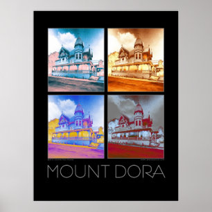 Poster d'Art du Mont Dora - Solarisé