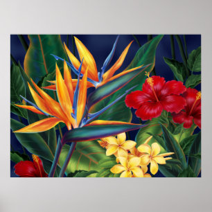 Poster d'art du Paradis tropical