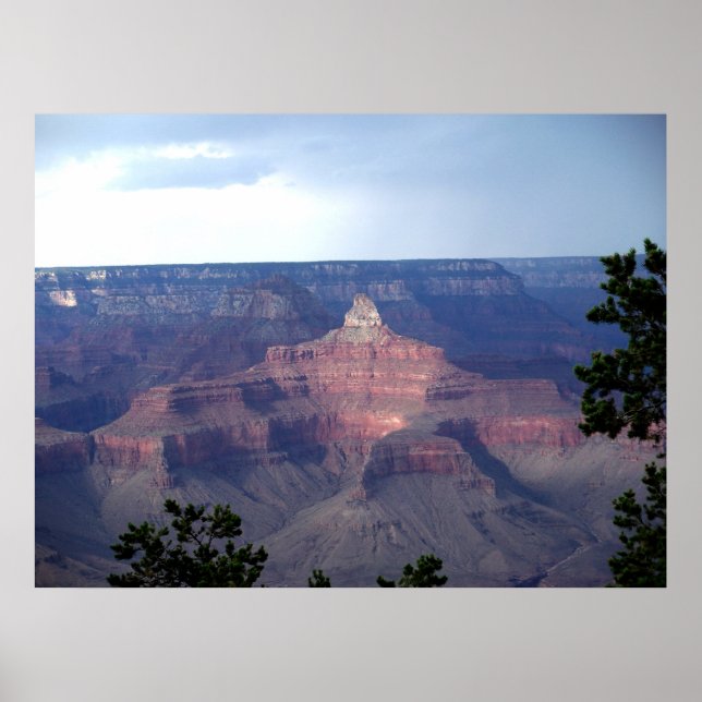 Poster d'art du sud-ouest du Grand Canyon Peint De (Devant)