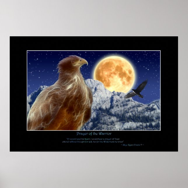 Poster d'art EAGLE & RAVEN (Devant)