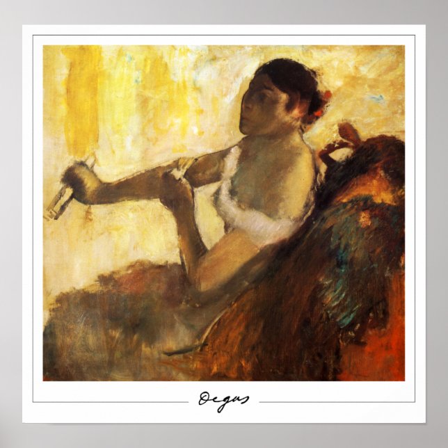 Poster d'art Edgar Degas Zedign #300-2 (Devant)