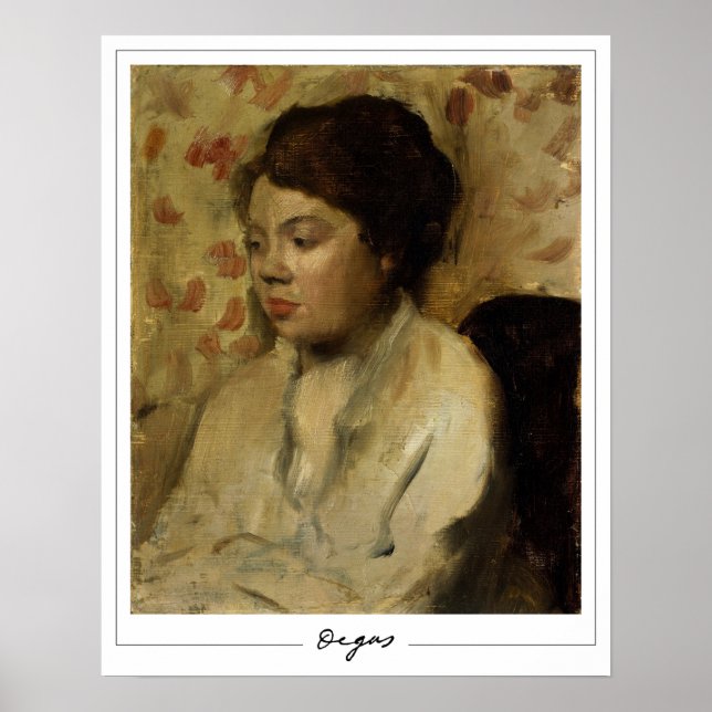 Poster d'art Edgar Degas Zedign #328-2 (Devant)