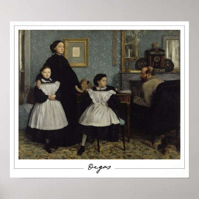 Poster d'art Edgar Degas Zedign #33 (Devant)