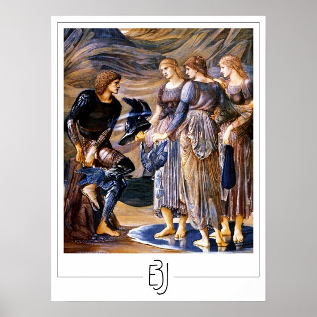 Poster d'art Edward Burne-Jones Zedign #258 (Devant)
