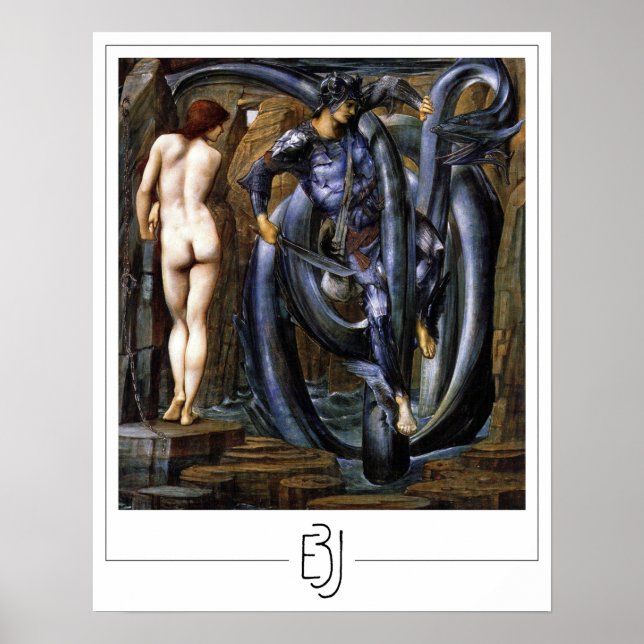 Poster d'art Edward Burne-Jones Zedign #261 (Devant)