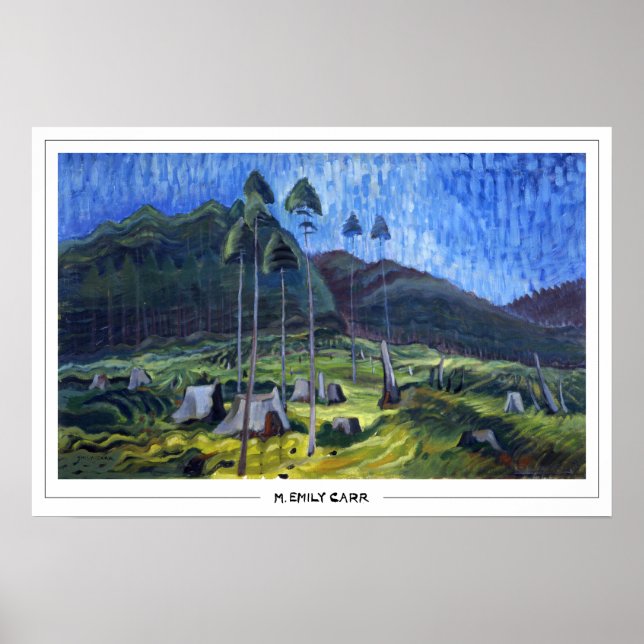 Poster d'art Emily Carr Zedign #3 (Devant)