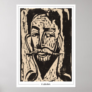 Poster d'art Ernst Ludwig Kirchner Zedign #327