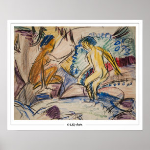 Poster d'art Ernst Ludwig Kirchner Zedign #643