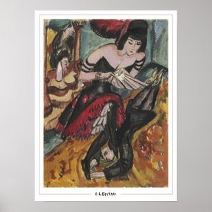 Poster d'art Ernst Ludwig Kirchner Zedign #658-2