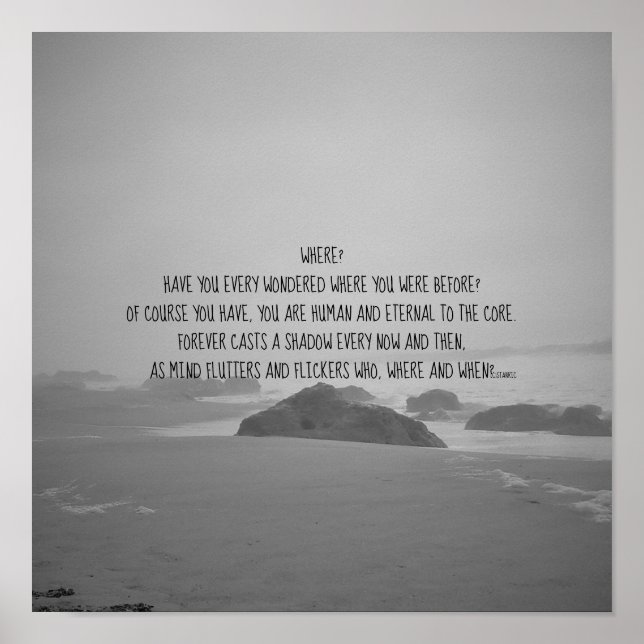 POSTER D'ART ET DE CONCEPTION (Devant)