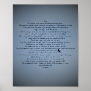 POSTER D'ART ET DE CONCEPTION