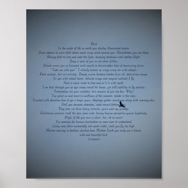 POSTER D'ART ET DE CONCEPTION (Devant)