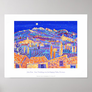 Poster d'art : Étoiles scintillantes, Provence