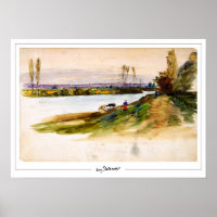 Poster d'art Eugène Delacroix Zedign #421