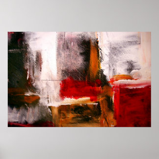Poster d'art expressionniste Abstrait Imprimantes