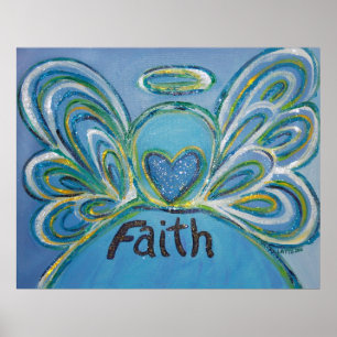 Poster d'art Faith Angel Imprimer