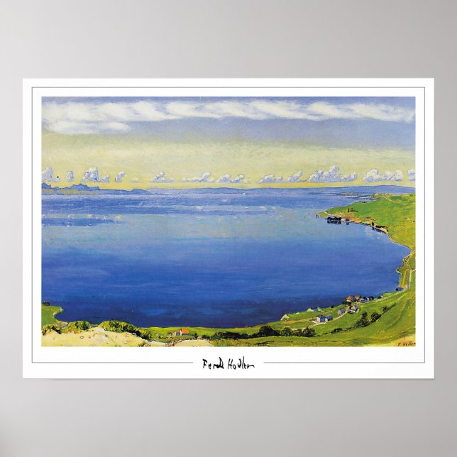 Poster d'art Ferdinand Hodler Zedign #120 (Devant)