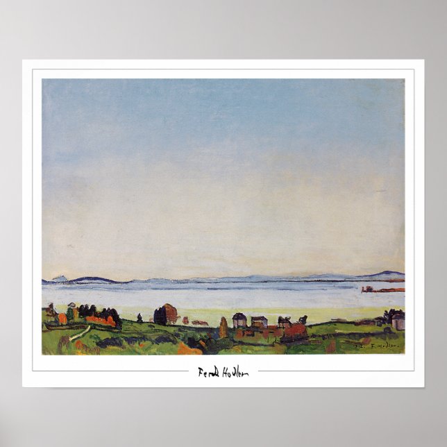Poster d'art Ferdinand Hodler Zedign #130 (Devant)