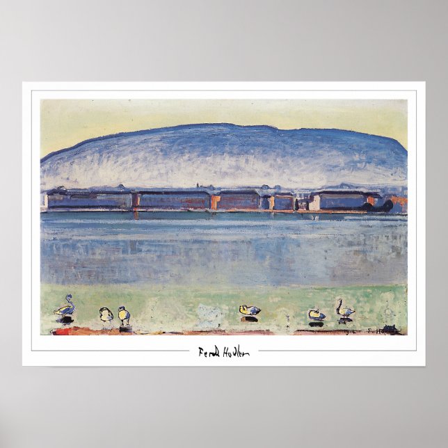 Poster d'art Ferdinand Hodler Zedign #179 (Devant)