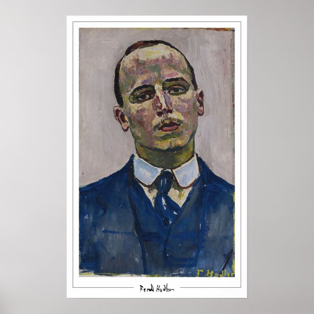 Poster d'art Ferdinand Hodler Zedign #254 (Devant)