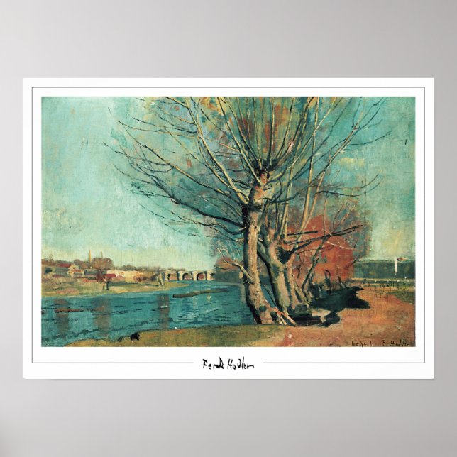 Poster d'art Ferdinand Hodler Zedign #94 (Devant)