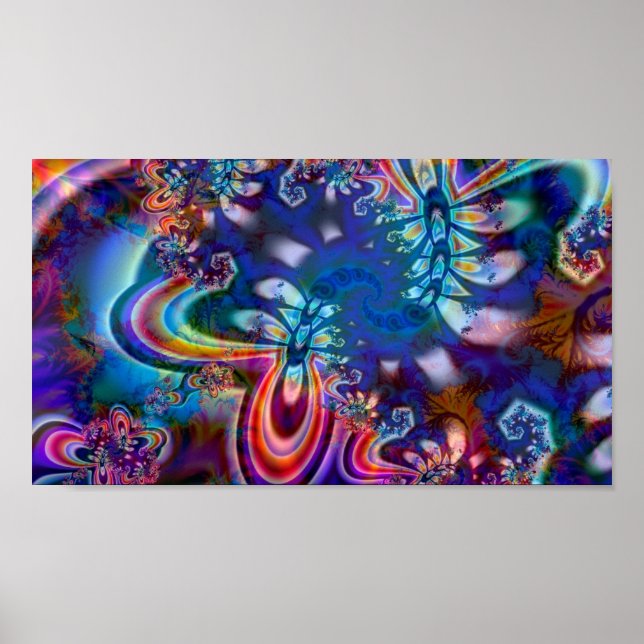 Poster d'art fractal R5K4 (Devant)