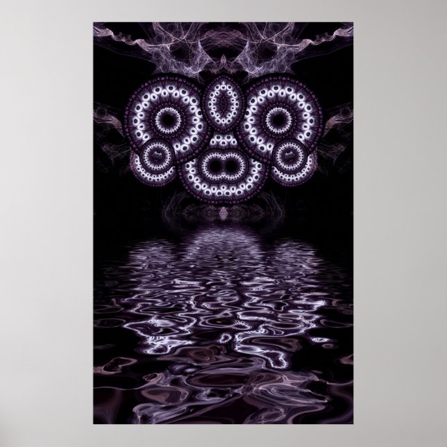 Poster d'art fractal Ramiana (Devant)