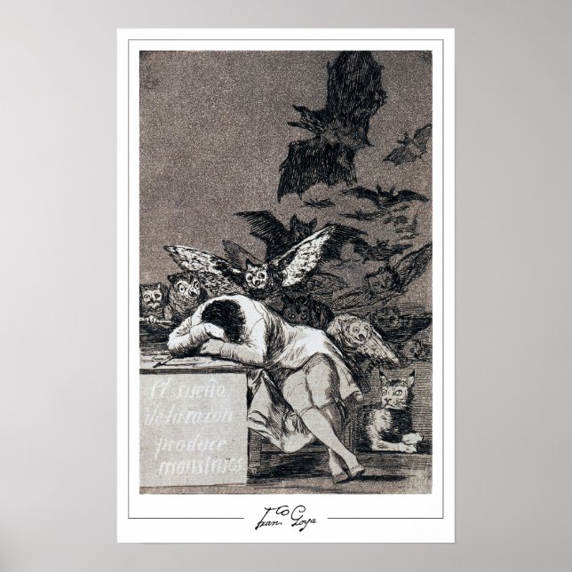 Poster d'art Francisco Goya Zedign #102 (Devant)