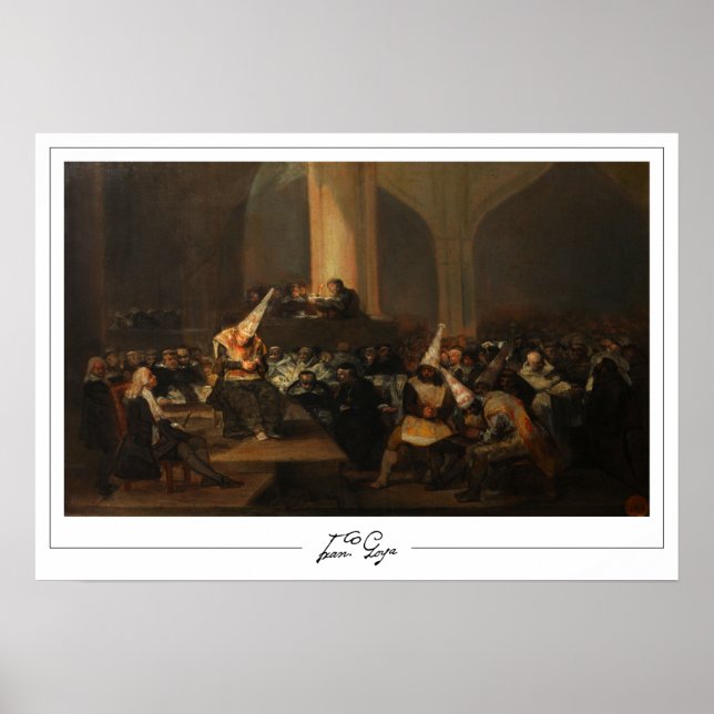 Poster d'art Francisco Goya Zedign #205 (Devant)