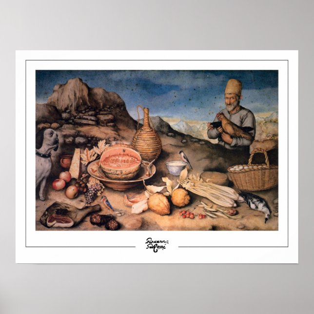 Poster d'art Giovanna Garzoni Zedign #20 (Devant)