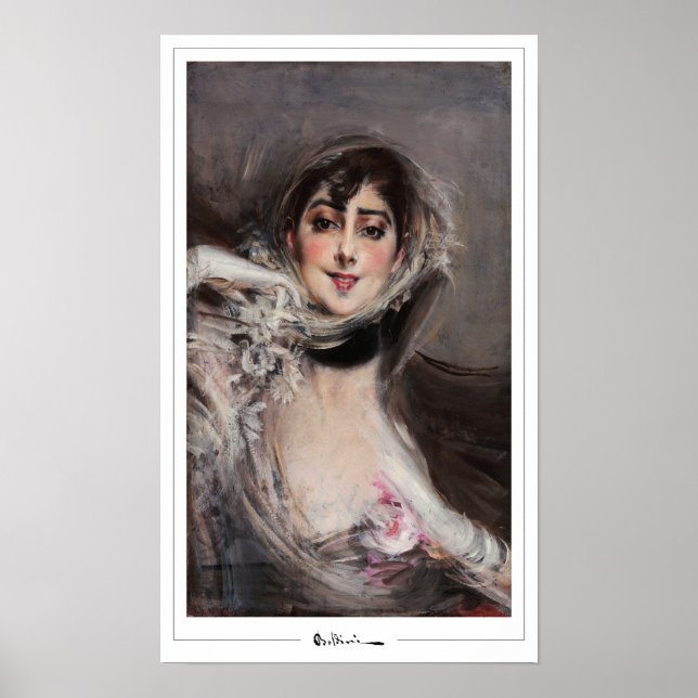 Poster d'art Giovanni Boldini Zedign #125 (Devant)