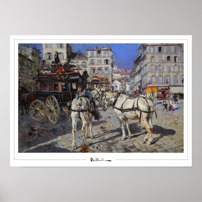 Poster d'art Giovanni Boldini Zedign #161 (Devant)