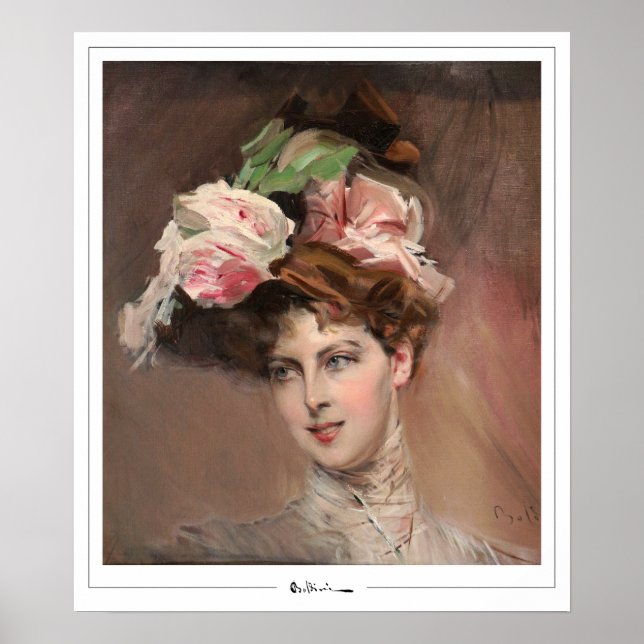 Poster d'art Giovanni Boldini Zedign #203 (Devant)