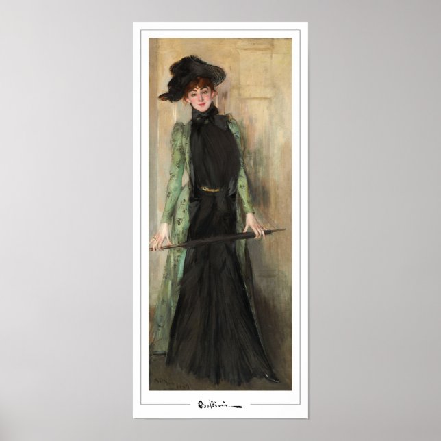 Poster d'art Giovanni Boldini Zedign #205 (Devant)