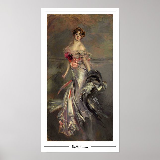 Poster d'art Giovanni Boldini Zedign #314 (Devant)